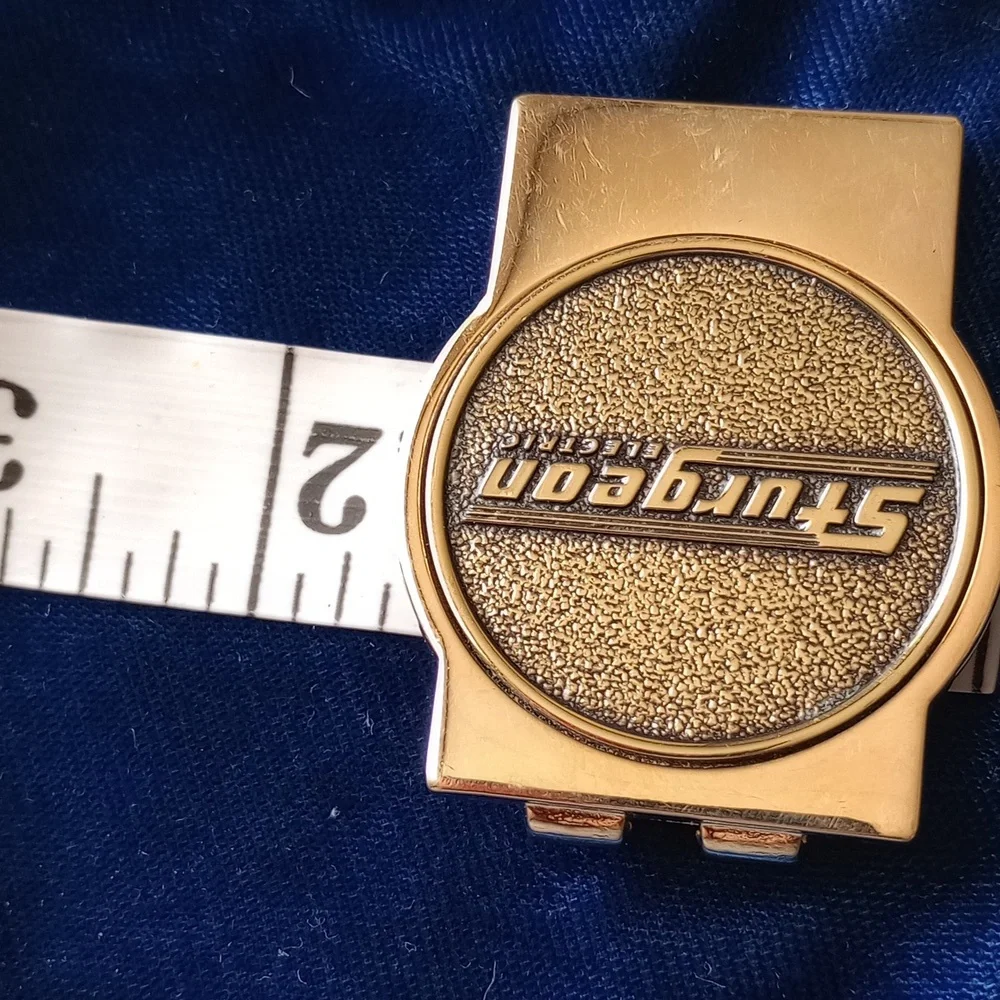 Sturgeon Electric Gold Money Clip
